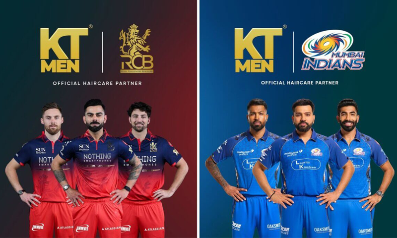 KT Men Enters Men's Grooming Market with IPL Team Partnerships