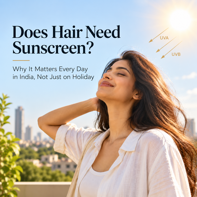 Does Hair Need Sunscreen? Why It Matters Every Day in India, Not Just on Holiday