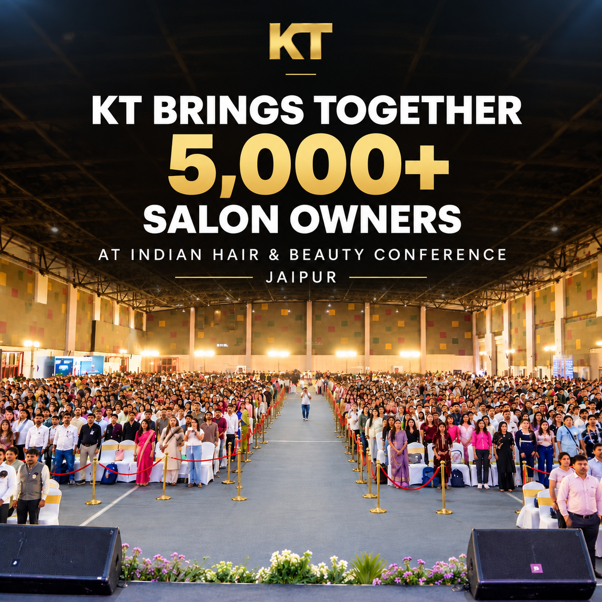 KT Brings Together 5,000+ Salon Owners at Indian Hair & Beauty Conference, Jaipur