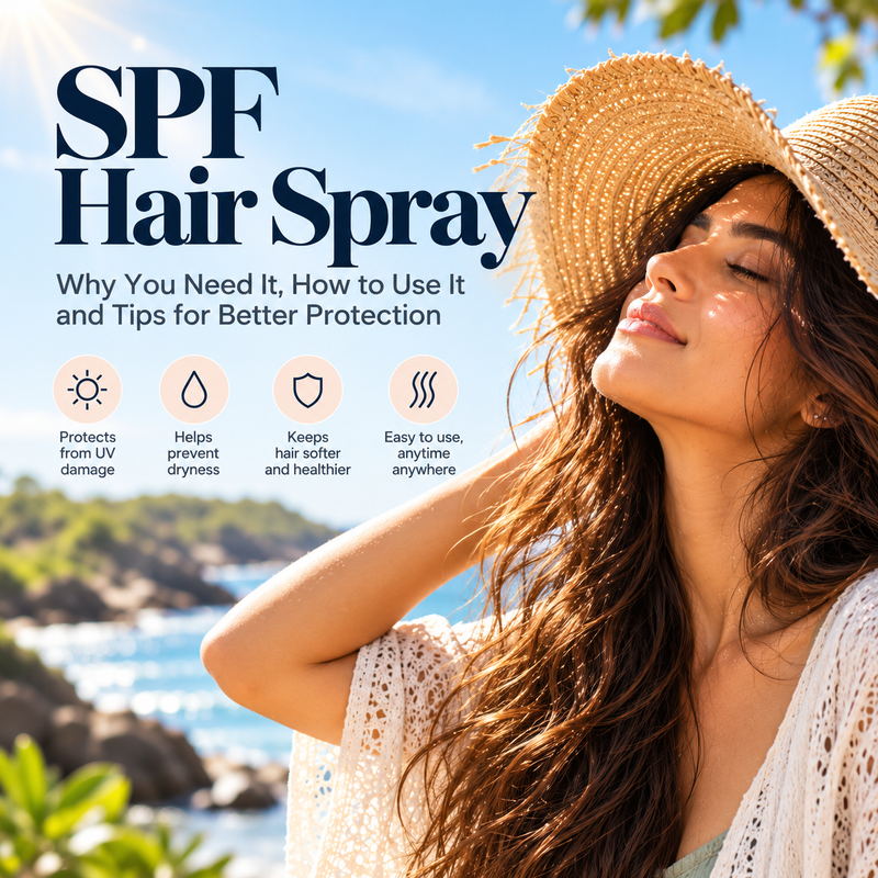 SPF Hair Spray: How It Works and How to Apply It