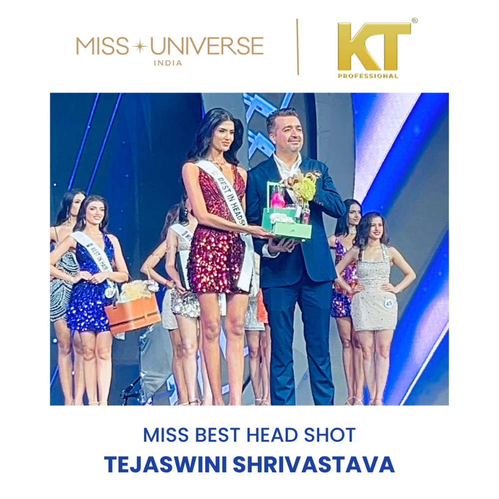 Tejaswini Shrivastava Wins Miss Headshot at Miss Universe India 2026, Presented by Dhruv Sayani