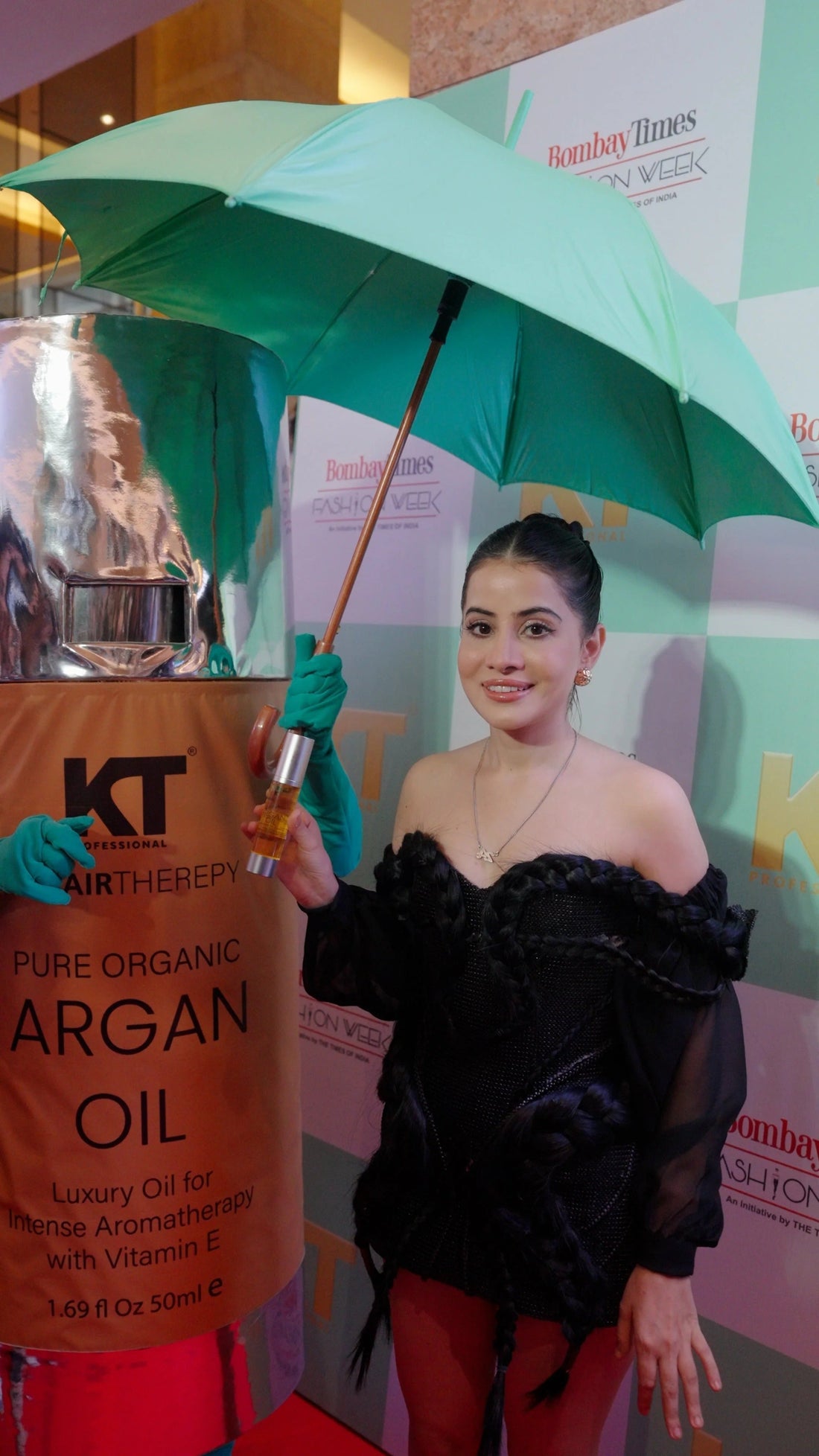 Urfi Javed's Hair-Raising Entry at Bombay Times Fashion Week April 2026