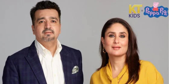 KT Kids signs landmark Peppa Pig deal; Kareena Kapoor Khan leads the national campaign.