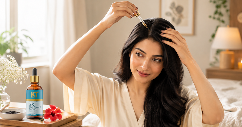 Does Hair Growth Serum Actually Work? An Honest 90-Day Answer (And What Indian Hair Really Needs)