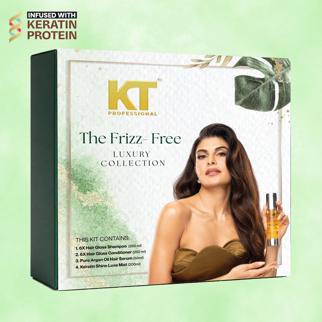 Shine Hair Care Gift Kit | Shampoo, Conditioner, Serum & Keratin Mist
