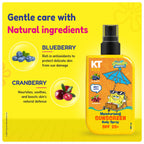 Gift Set ~ Body Care For Boys & Girls 3+ Years | Soft Body Wash + Lotion + Body Sunscreen + Mosquito Spray + Yellow Gift Bag + FREE Keychain