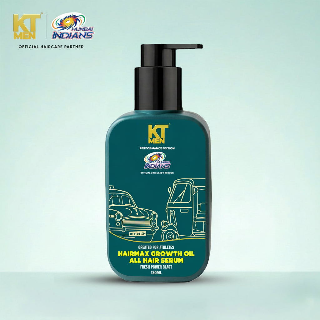 2in1 Hair Max Growth Oil - All Hair Serum (Hair + Beard)- 120 ml (Mumbai Indians)