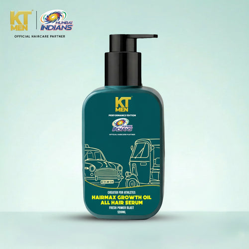 2in1 Hair Max Growth Oil - All Hair Serum (Hair + Beard)- 120 ml (Mumbai Indians)