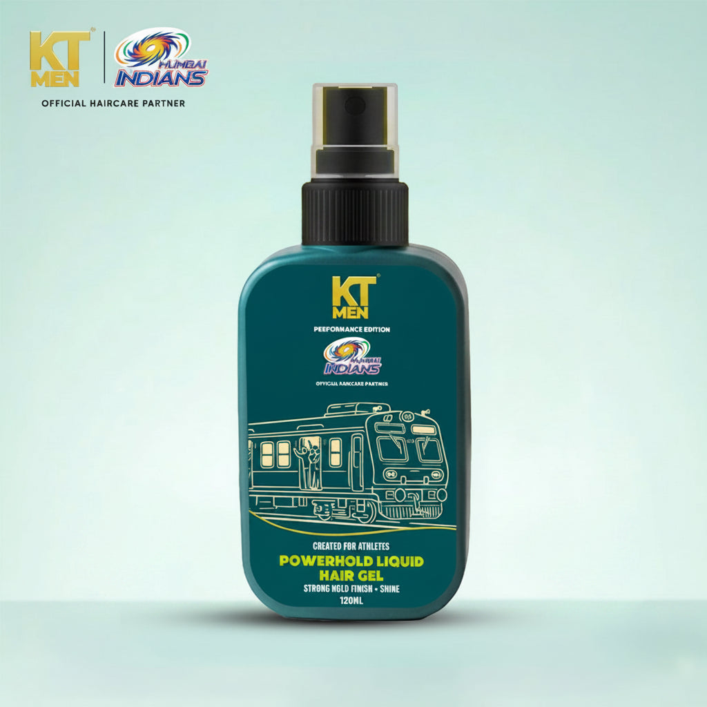 Power Hold Liquid Hair Gel - 120 ml (Mumbai Indians)