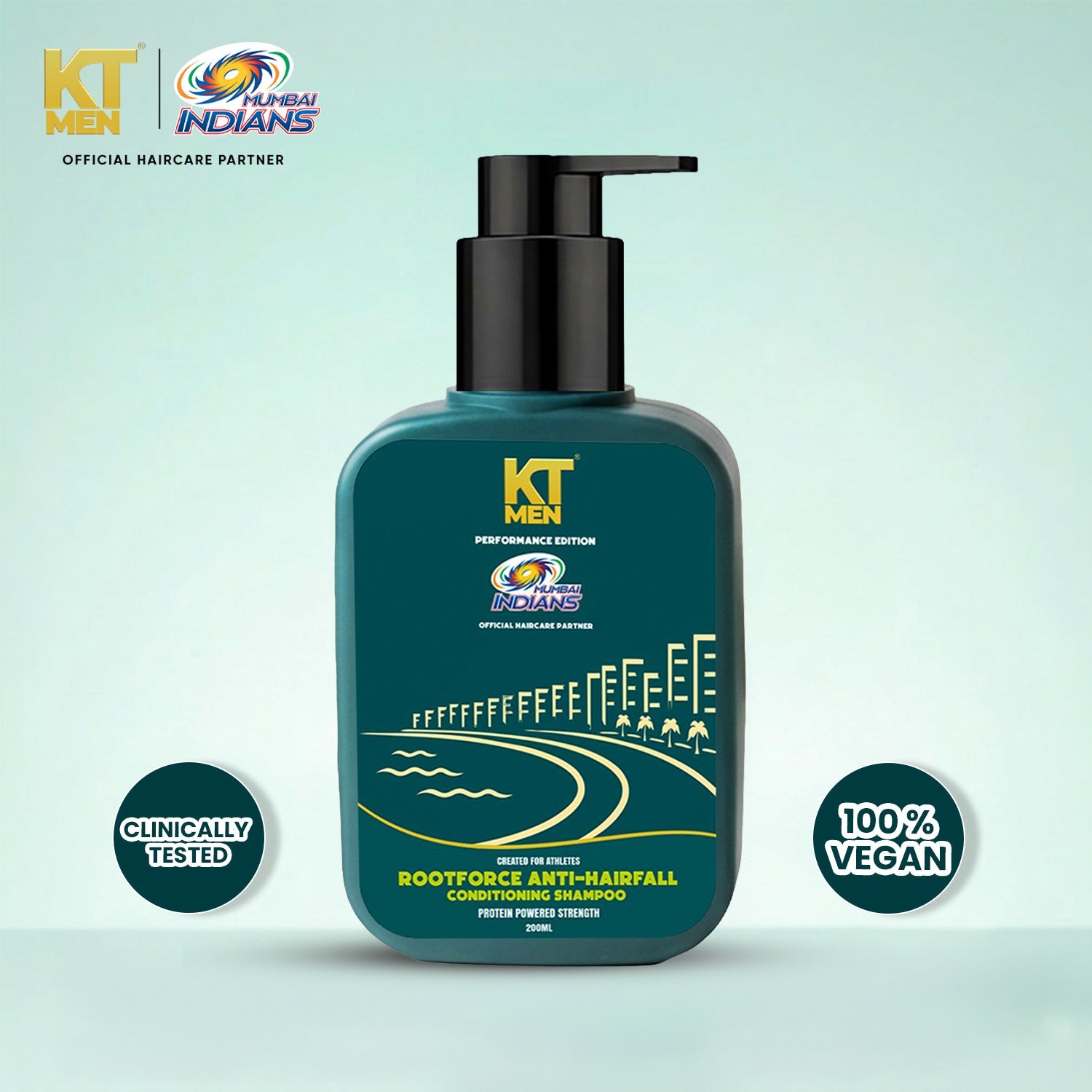 2in1 RootForce Anti Hairfall (Shampoo + Conditioner) - 200 ml (Mumbai Indians)