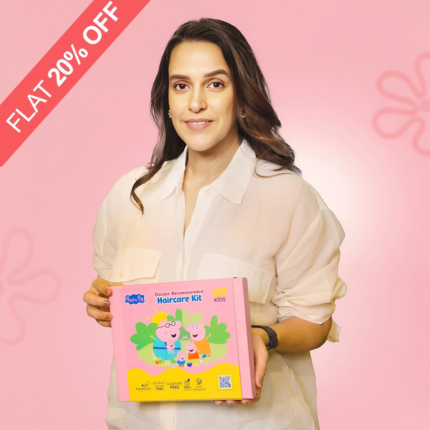 Peppa Pig Kids Hair Care Kit With a Fancy Gift Bag+ Free Peppa pig KeyChain