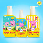 Peppa Pig Kids Hair Care Kit With a Fancy Gift Bag+ Free Peppa pig KeyChain