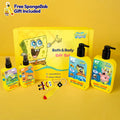 Gift Set ~ Body Care For Boys & Girls 3+ Years | Soft Body Wash + Lotion + Body Sunscreen + Mosquito Spray + Yellow Gift Bag + FREE Keychain