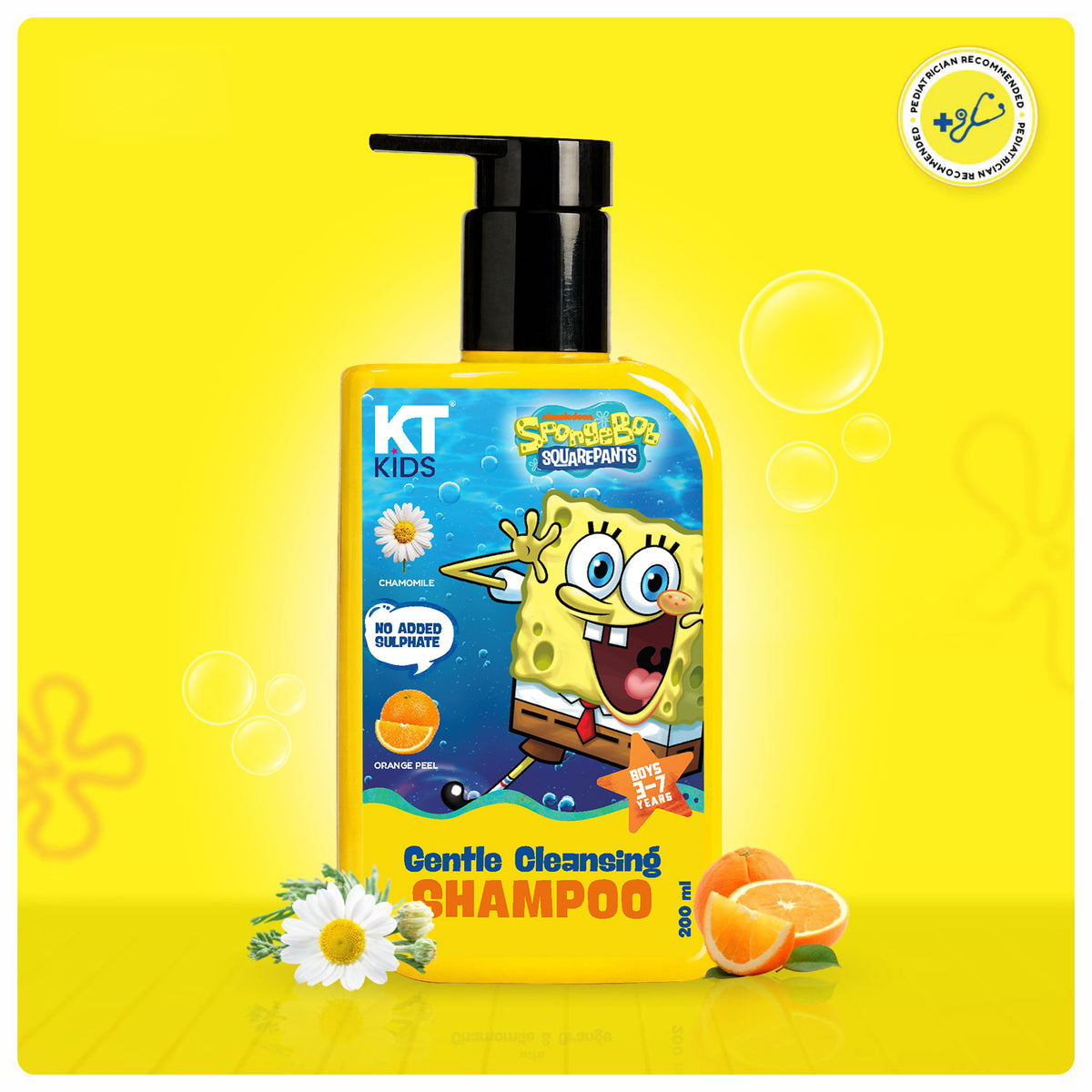 Gentle Cleansing Shampoo | For Boys | 3-7 Yrs | 200ml