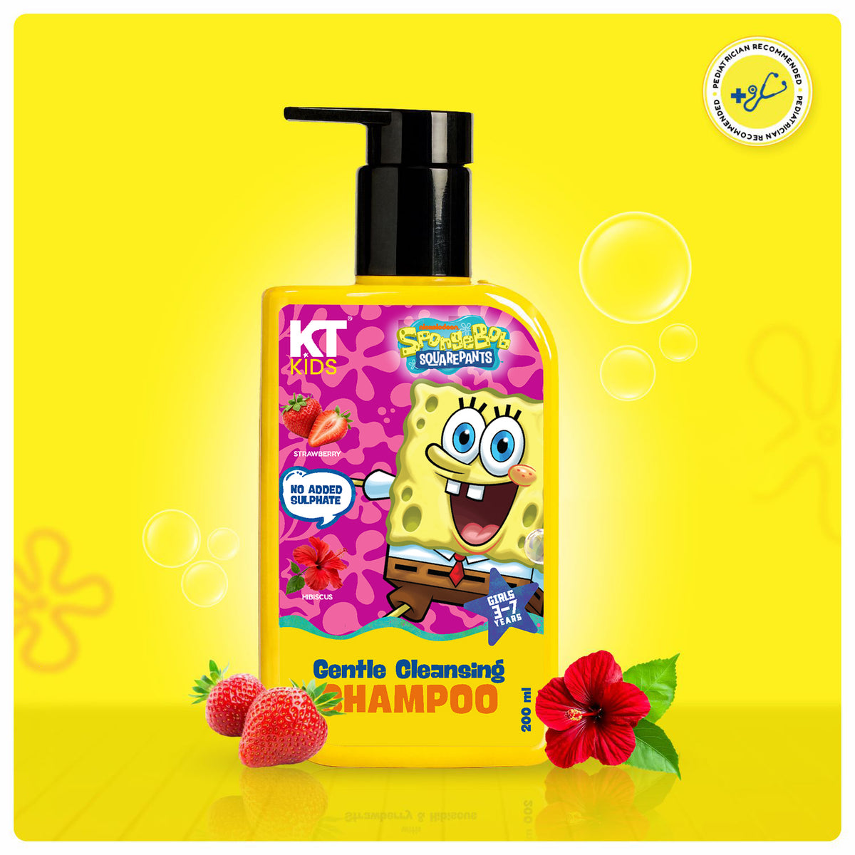 Gentle Cleansing Shampoo | For Girls | 3-7 Yrs | 200ml