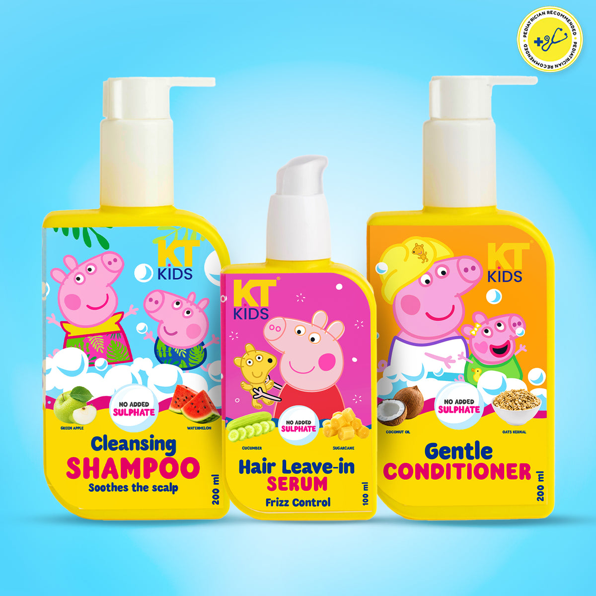 Peppa Pig Kids Body Care Kit-With a Fancy Gift Bag+ Free Peppa KeyChain