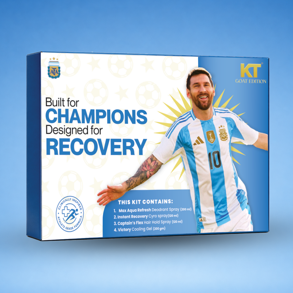 KT Men GOAT Edition Recovery Kit | Built for Champions. Designed for Recovery