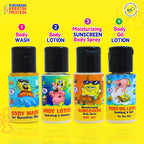 KT Kids Travel Body Care Set – SpongeBob Edition 🧸