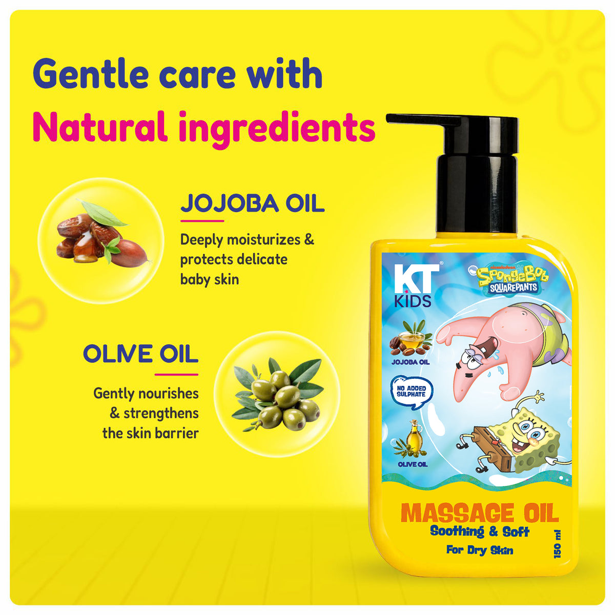 KT Kids Massage Oil | 150ml