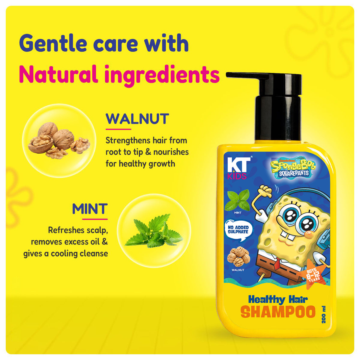 Healthy Hair Shampoo | For Boys | 8+ Yrs | 200ml