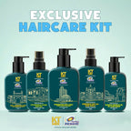 Men Exclusive Haircare Kit – Anti-Dandruff, Hair Growth & Anti-Grey Combo (5 Products)