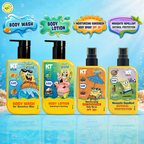 KT Kids SpongeBob Complete Body Care Gift Set for Kids