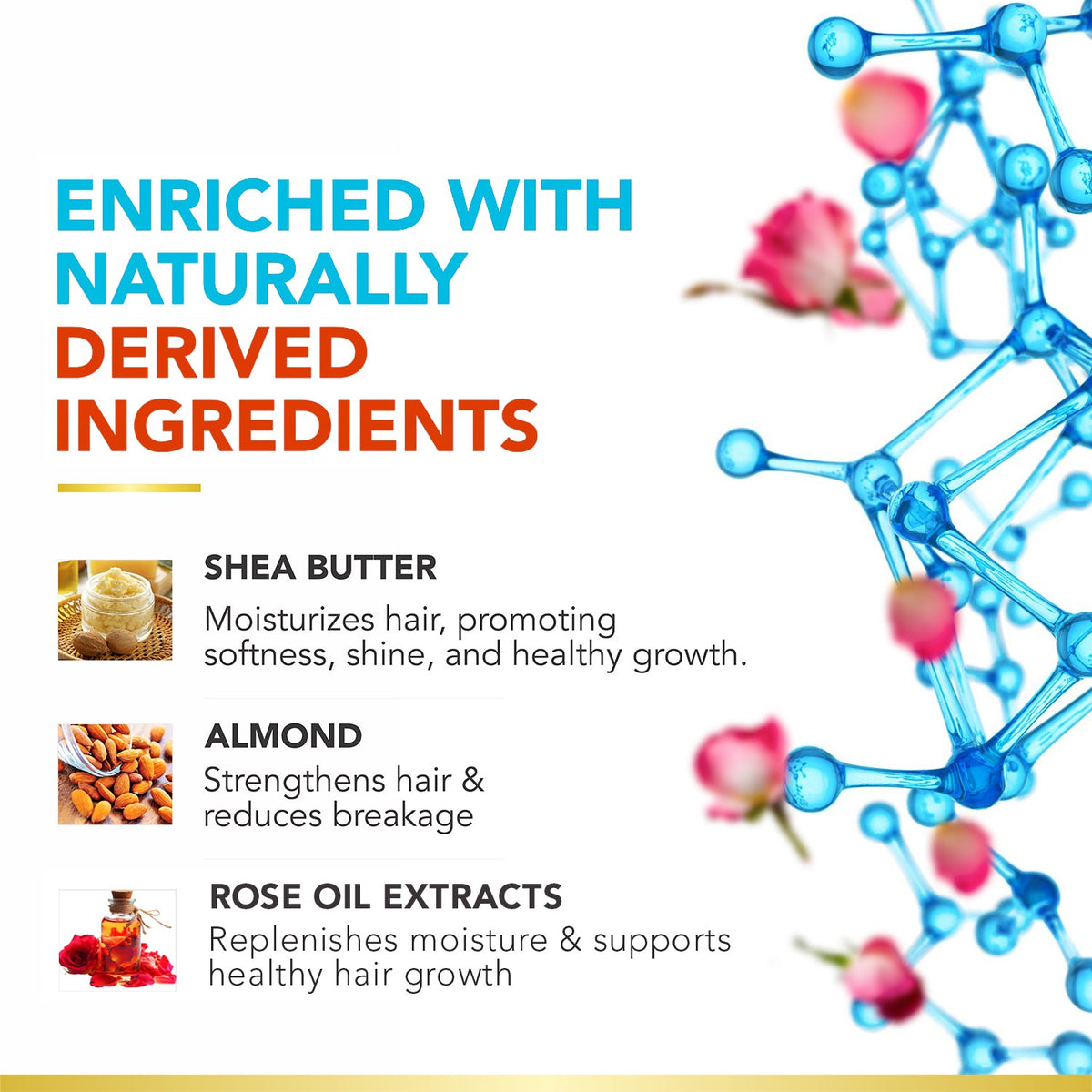 3X Moisture Shampoo & Conditioner + Botanical Rose Oil
