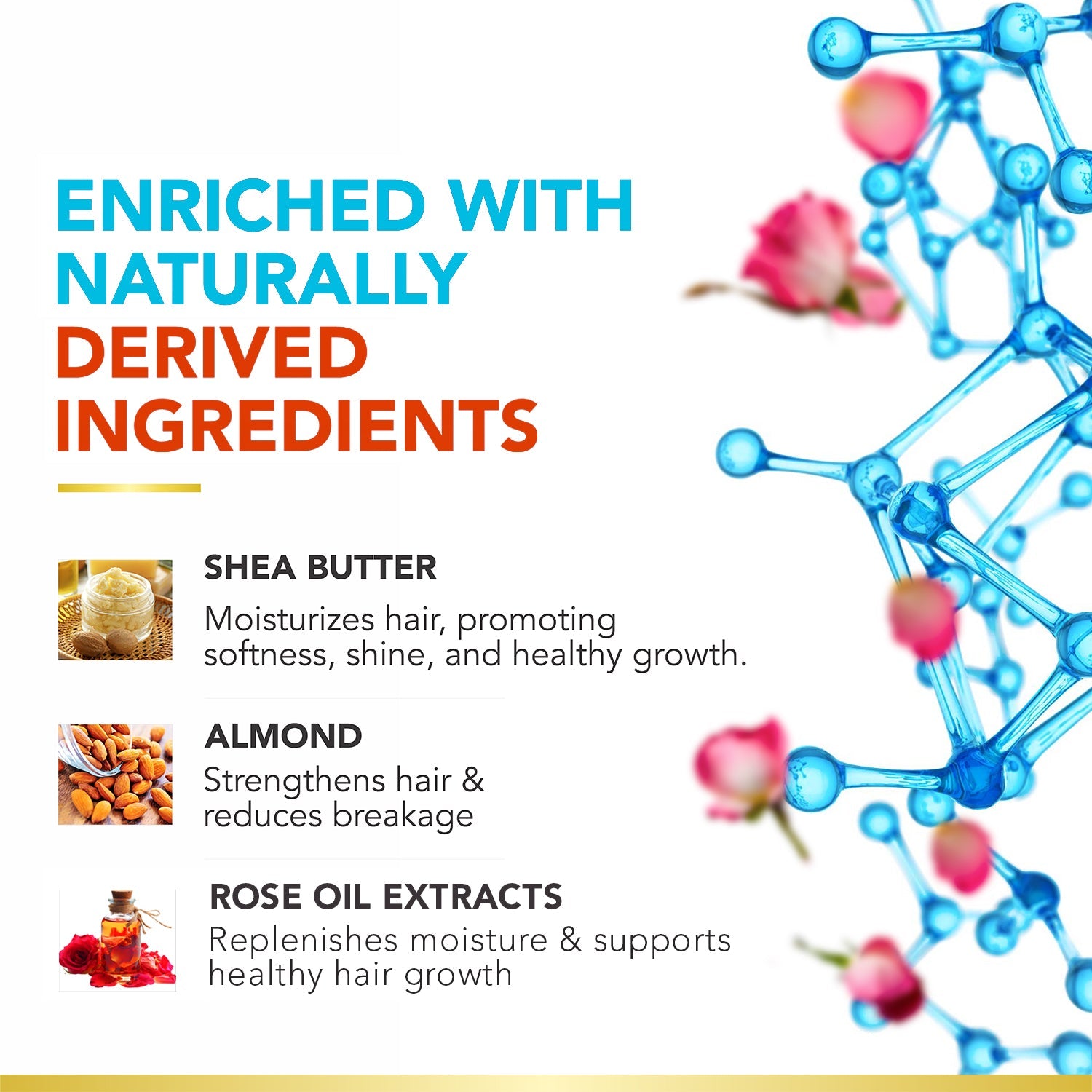 3X Moisture Shampoo & Conditioner + Botanical Rose Oil