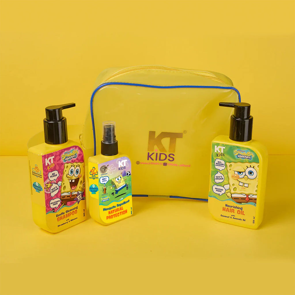 Personal Care Kit For Girls 3+ Years | Shampoo + Hair Oil + Mosquito Repellent