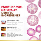 Organic Onion Shampoo & Conditioner 250ml + Onion Serum 100ml + Brazilian Silk Masque 500ml