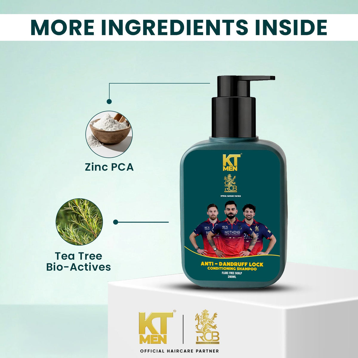KT MEN Anti-Dandruff Control Shampoo