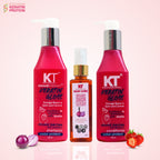Keratin Shampoo, Conditioner & Onion Serum Set | 3-Step Hair Repair
