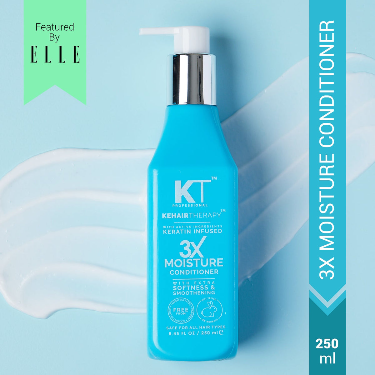 3X Moisture Conditioner for Dry Hair | Hydrates Hair & Reduces Frizz