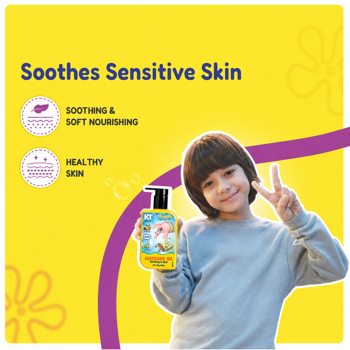 KT Kids Massage Oil | 150ml