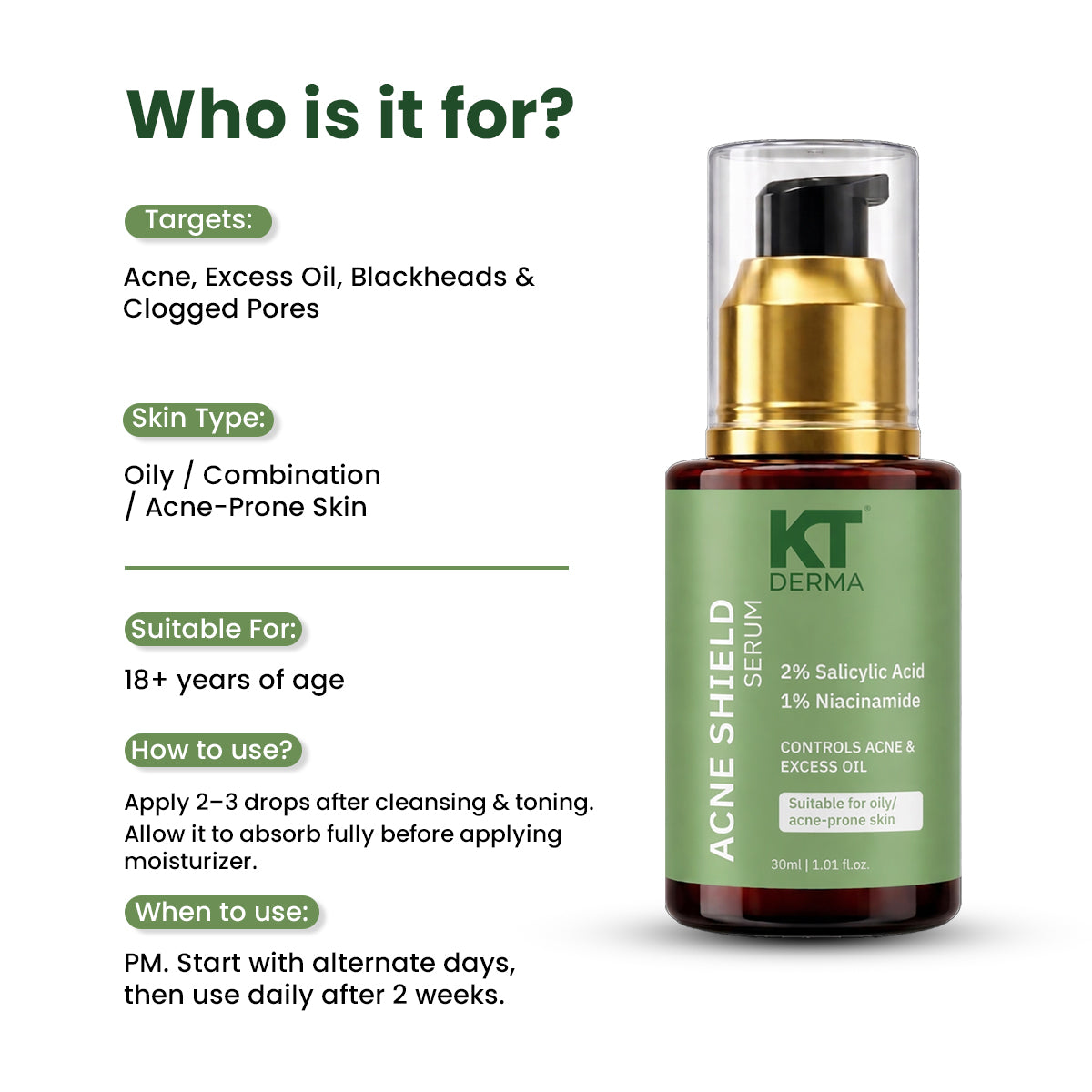 KT DERMA Acne Reset Serum