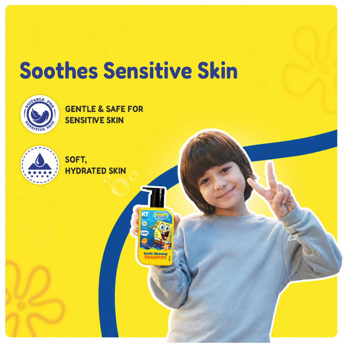 Gentle Cleansing Shampoo | For Boys | 3-7 Yrs | 200ml