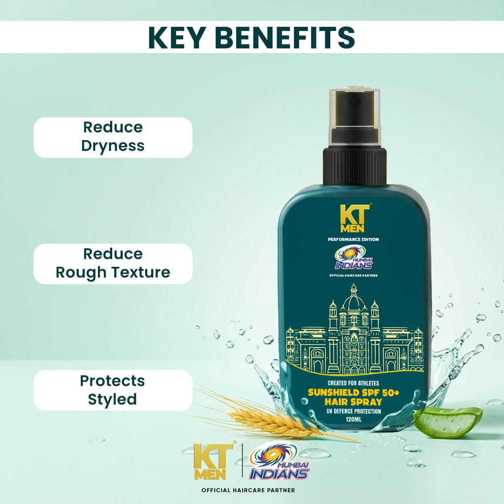SunShield SPF 50+ Hair Spray – 120 ml (Mumbai Indians)