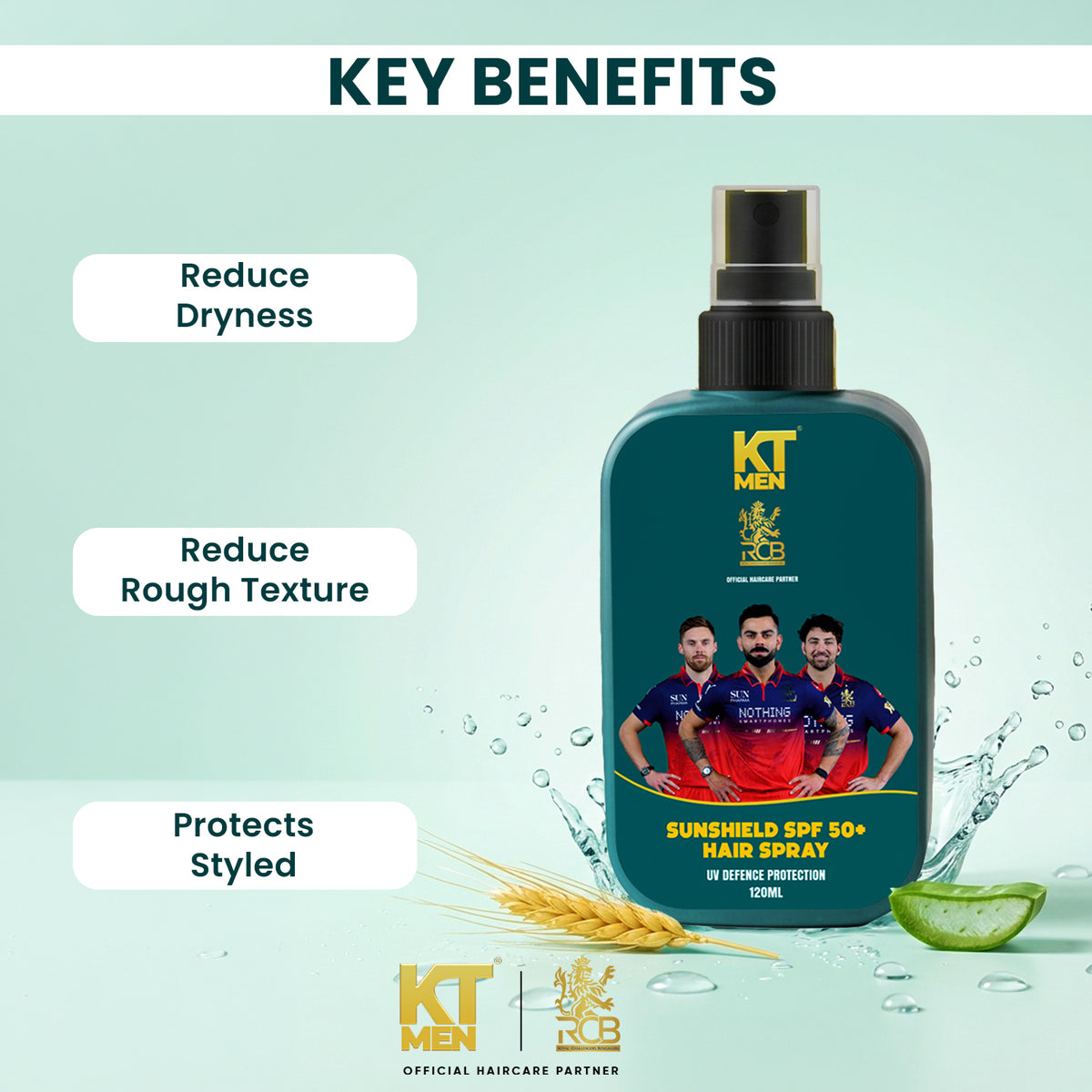 SunShield UV Protection Hair Spray – 120 ml