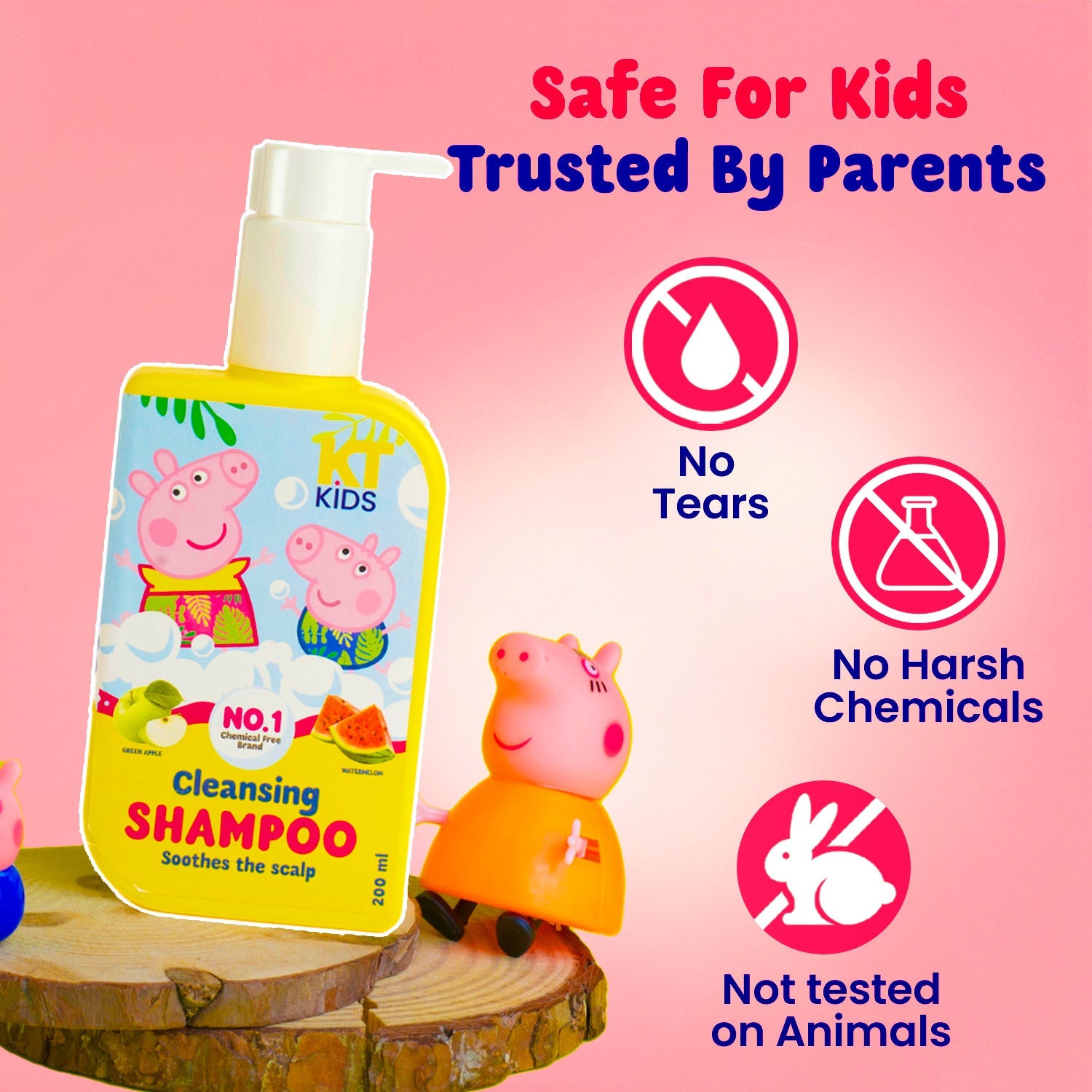 Peppa Pig Gentle Cleansing Shampoo | 200ml