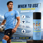 KT GOAT Edition Urban Oud Force Deodorant Spray for Men | 48HR Freshness | 200ml