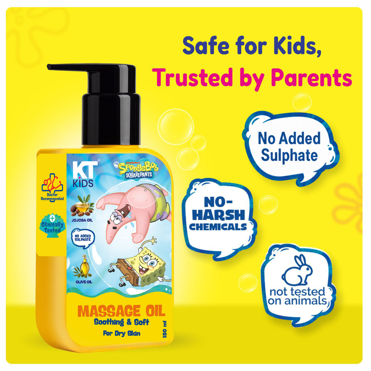 KT Kids Massage Oil | 150ml