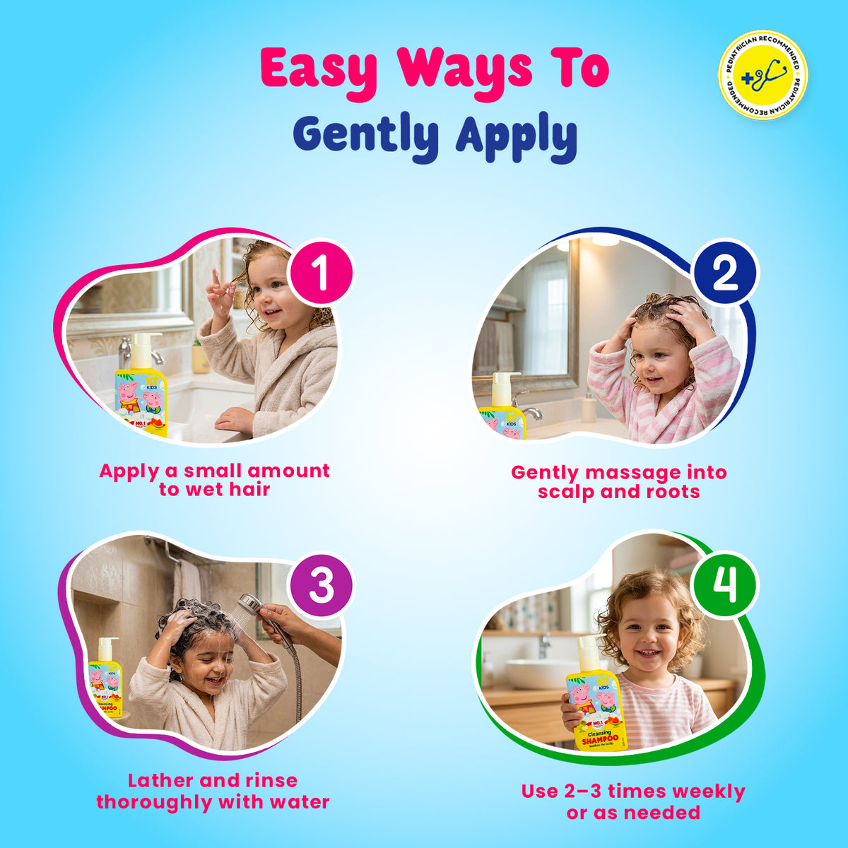 Peppa Pig Gentle Cleansing Shampoo | 200ml