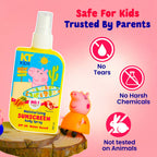 Peppa Pig Moisturizing Sunscreen Body Spray | SPF 30+ | 100ml