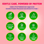 KT Kids Peppa Pig Hair Serum Certifications - India's First Pediatrician Approved Keratin Protein Kids Hair Care, 100% Vegan FDA Approved Sulphate Paraben Silicon Free and Hypoallergenic Formula