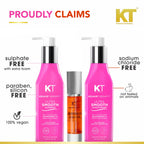 Ultra Smooth Shampoo & Conditioner + Botanical Rose Oil Serum