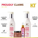 Organic Onion Shampoo & Conditioner 250ml + Onion Serum 100ml + Brazilian Silk Masque 500ml