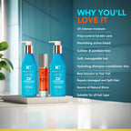 3X Moisture Shampoo & Conditioner + Botanical Rose Oil