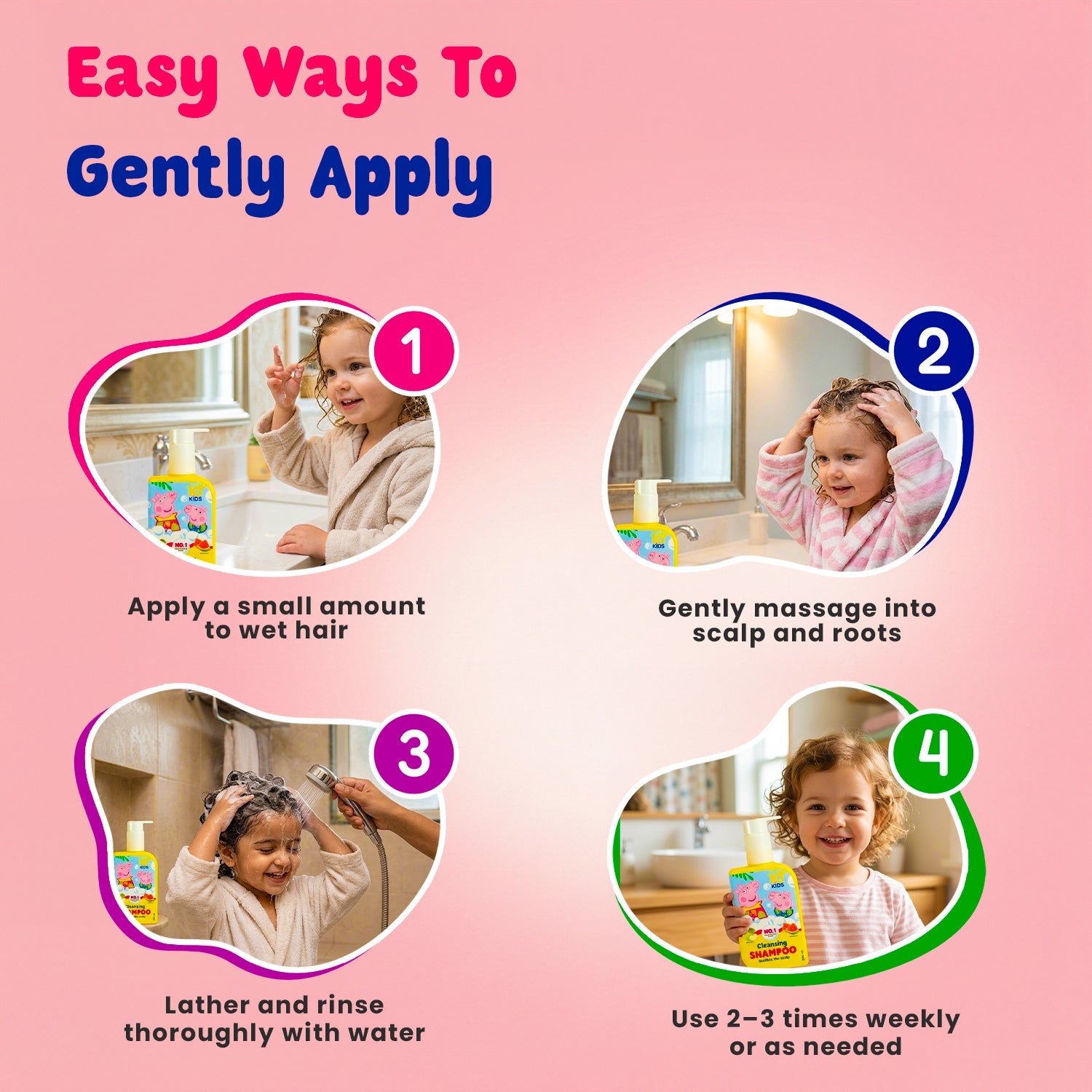 Peppa Pig Gentle Cleansing Shampoo | 200ml