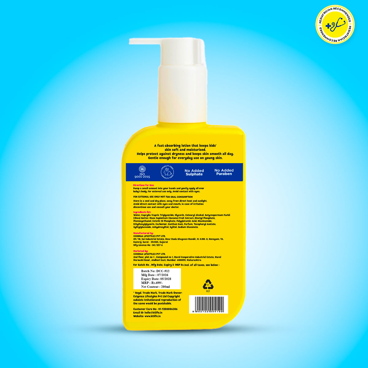 Peppa Pig Gentle Body Lotion | 200ml