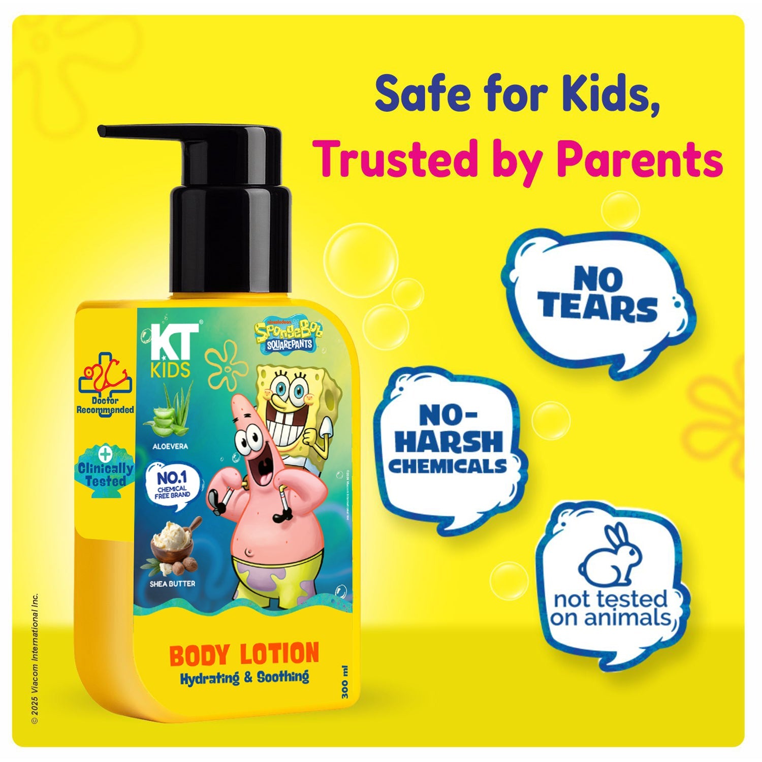 Gift Set ~ Body Care For Boys & Girls 3+ Years | Soft Body Wash + Lotion + Body Sunscreen + Mosquito Spray + Yellow Gift Bag + FREE Keychain